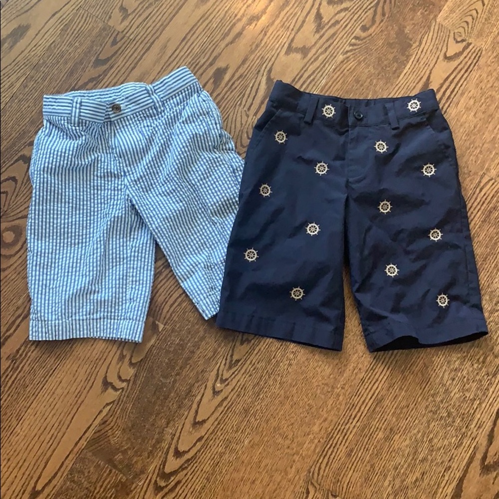 2 pairs of brooks brothers shorts